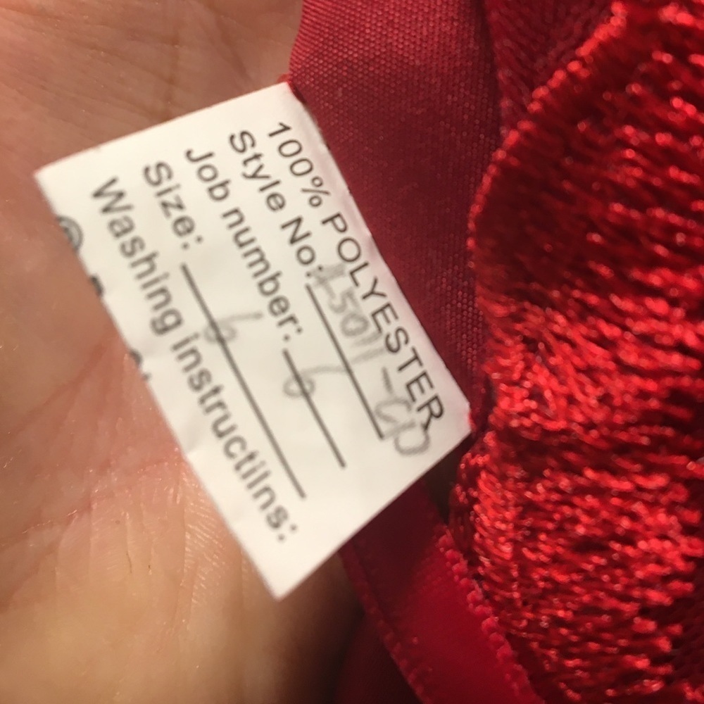 Girl’s Holiday Red Dress - Picture 9 of 9